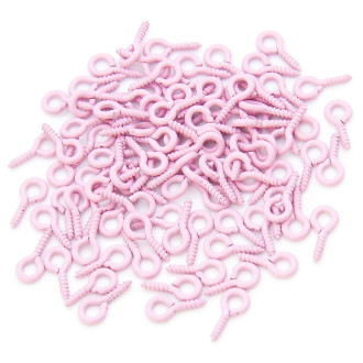 Штифт винтовой +-100 шт. 5х11 мм Розовый светлый