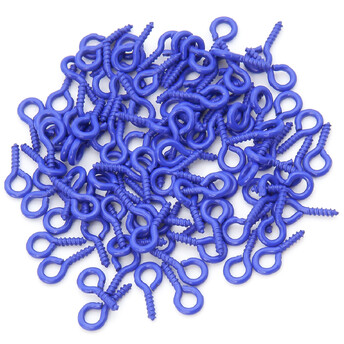 Штифт винтовой +-100 шт. 5х11 мм Синий