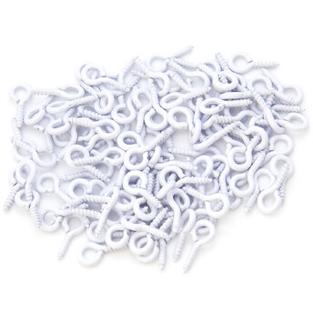 Штифт винтовой +-100 шт. 5х11 мм Белый