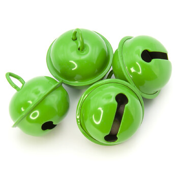 Бубенчик подвеска, 5шт., размер 22мм, цвет Салатовый