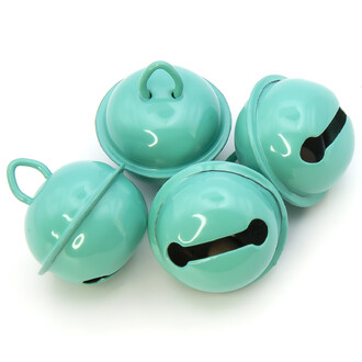 Бубенчик подвеска, 5шт., размер 22мм, цвет Бирюзовый