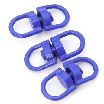 Вертлюг петля/петля 10 шт. 20х9 мм Синий