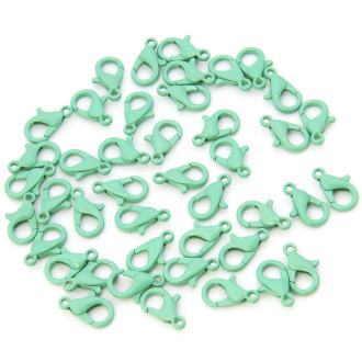 Карабин в упаковке +-20 шт. 12 мм Зеленый