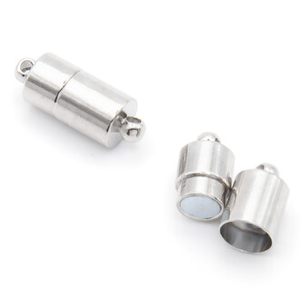 Замок магнитный Лучший 19х6 мм Платина 1 шт.