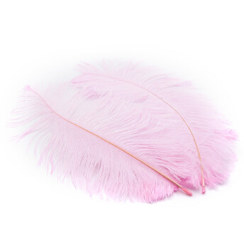 Перья страуса ЮАР 15-20 см 1 шт. Розовый