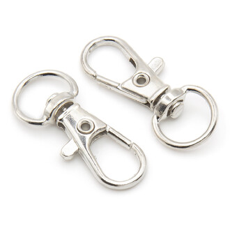 Карабин Барсетка 10 мм длина 32 мм Платина