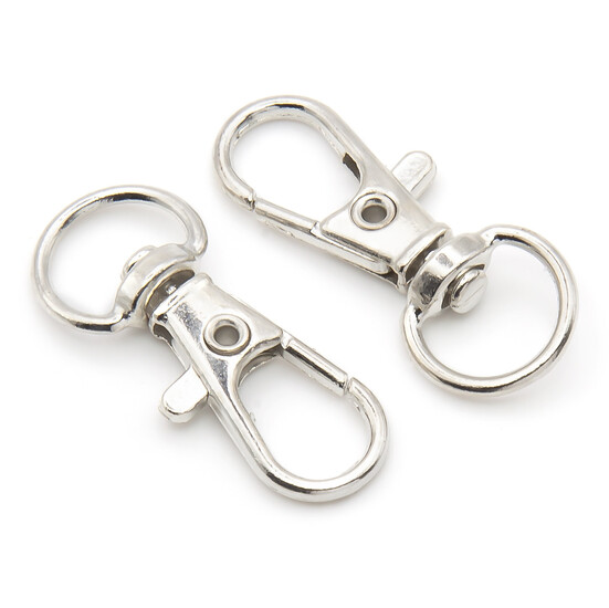 Карабин Барсетка 10 мм длина 32 мм Платина