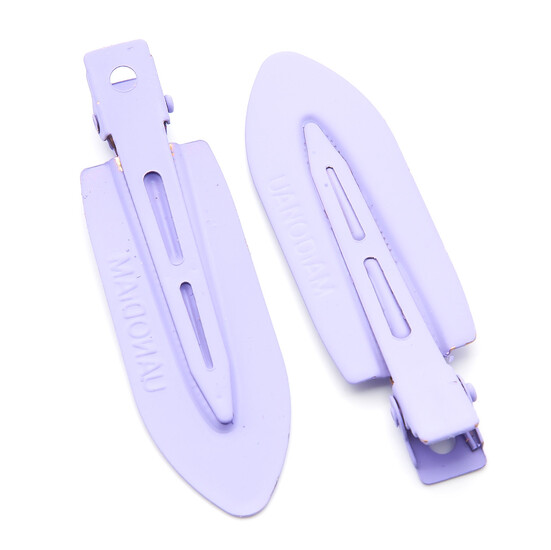 Заколка для волос металл 1 шт. 69х20 мм Фиолетовый