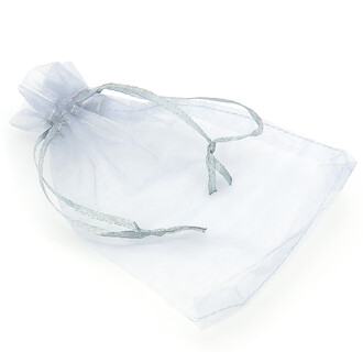 Подарочный мешочек из органзы 10х15 см (+-5 мм) 1 шт. Серый