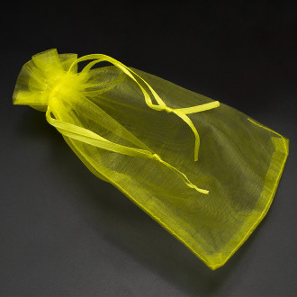 Подарочный мешочек из органзы 10х15 см (+-5 мм) 1 шт. Желтый