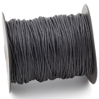 Шнур вощеный 1,5 мм +-90 м Черный