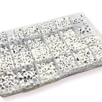 Набор для изготовления украшений №19 185х125х20 мм ±1400 шт.