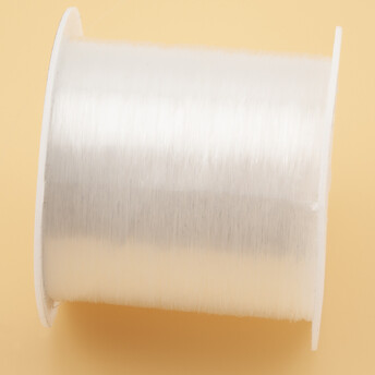 Мононить для рукоделия 0,40 мм катушка +-35 м Прозрачный 1 шт.