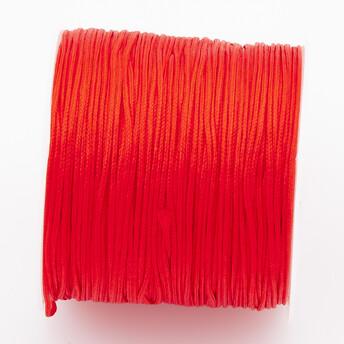 Шнур нейлоновый Шамбала 0,6 мм Красный +-50 м