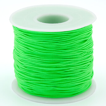 Шнур резинка 1 мм Салатовый 1 м