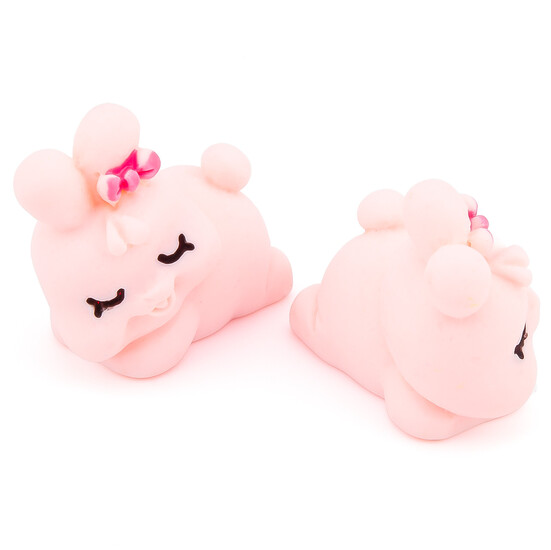 Декоративная фигурка Кролик на боку 15х23х24 мм 1 шт.