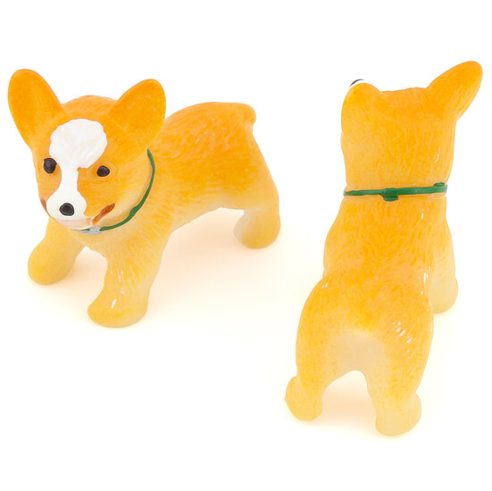 Декоративная фигурка Корги 15х35х27 мм 1 шт.