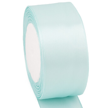 Лента атласная 4 см Тиффани 1 рулон +-23 м