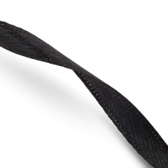 Лента атласная 0,7 см +-23 м 1 шт. Черный