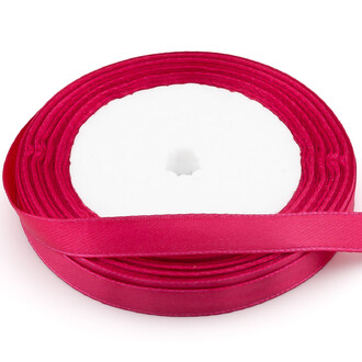 Лента атласная 1 см Марсала 1 рулон +-23 м