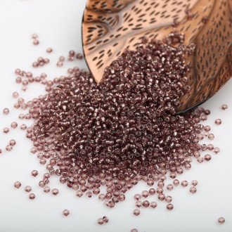 Бисер Парчовый 2 мм 50 г Слива