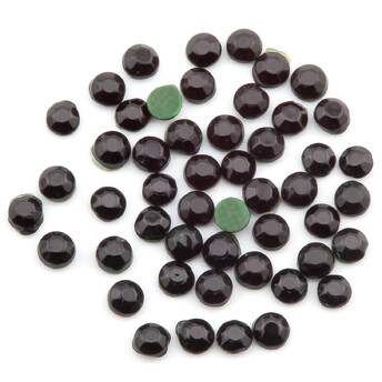 Cтразы клеевые Акрил ss8 (2-2,2mm) горячая фиксация 50 г Черный