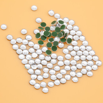 Cтразы клеевые Акрил ss8 (2-2,2mm) горячая фиксация 50 г Прозрачный