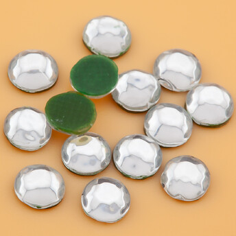 Cтразы клеевые Акрил ss14 (3-3,3mm) горячая фиксация 50 г Прозрачный