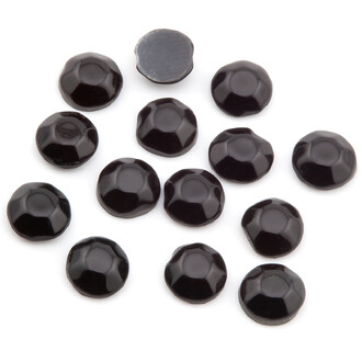 Cтразы клеевые Акрил ss20 (4,8-5,0mm) горячая фиксация 50 г Черный