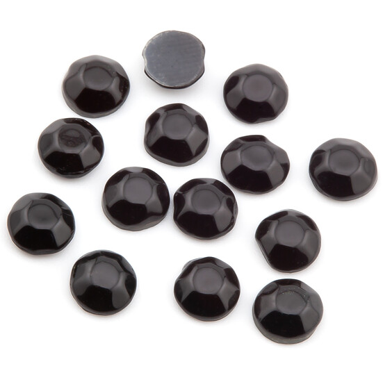 Cтразы клеевые Акрил ss20 (4,8-5,0mm) горячая фиксация 50 г Черный