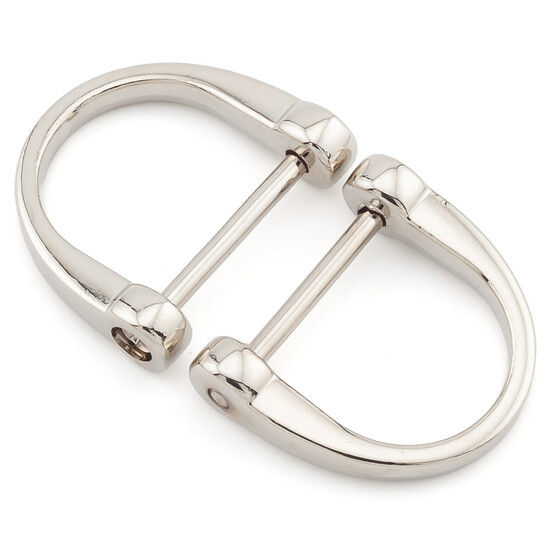 Напівкільце зі штангою 26х24 мм Ø 16,5х17 мм 1 шт. Платина