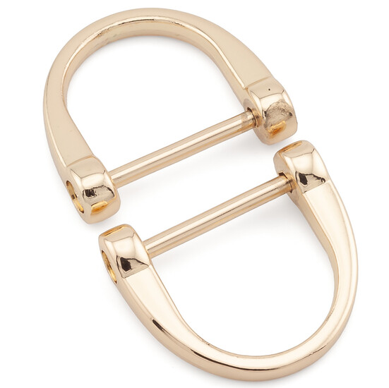 Напівкільце зі штангою 26х24 мм Ø 16,5х17 мм 1 шт. Золотистий