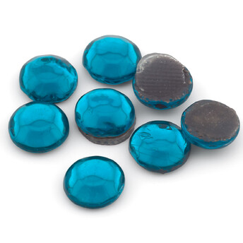 Cтразы клеевые Акрил ss20 (4,8-5,0mm) горячая фиксация 50 г Синий