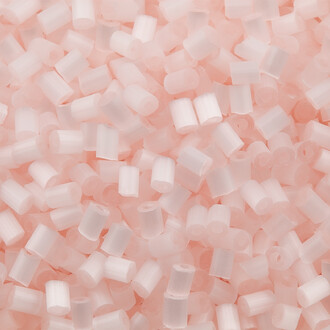 Бисер рубка сатин 2 мм 25 г Пудровый