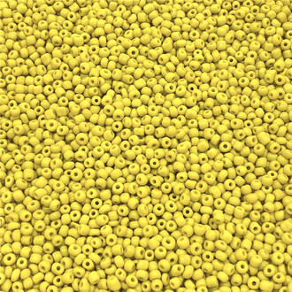 Бисер Натуральный 2 мм 50 г Желтый