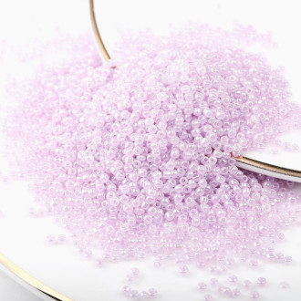 Бисер Блестящий 2 мм 50 г Сиреневый опал