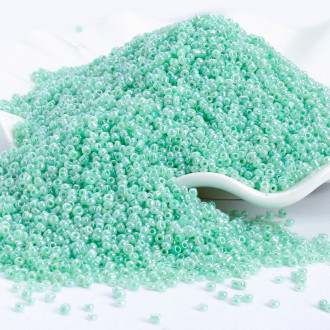 Бисер Блестящий 2 мм 50 г Бирюзовый