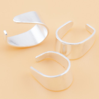 Держатель кулона +-50 шт. 9х6х4 мм Серебристый