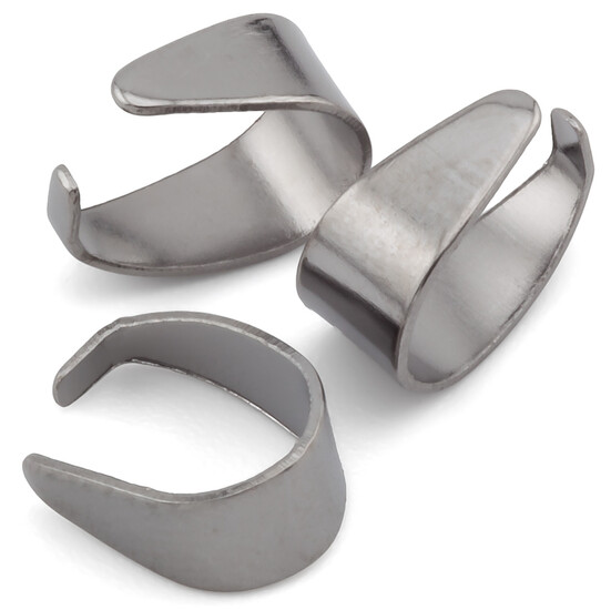 Держатель кулона +-50 шт. 9х6х4 мм Черный Никель