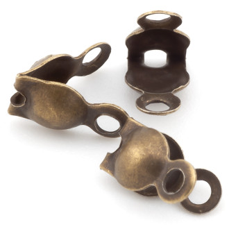 Каллоты +-100 шт. 7х4х3 мм Бронзовый