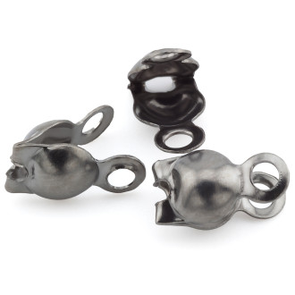 Каллоти +-100 шт. 7х4х3 мм Чорний Нікель