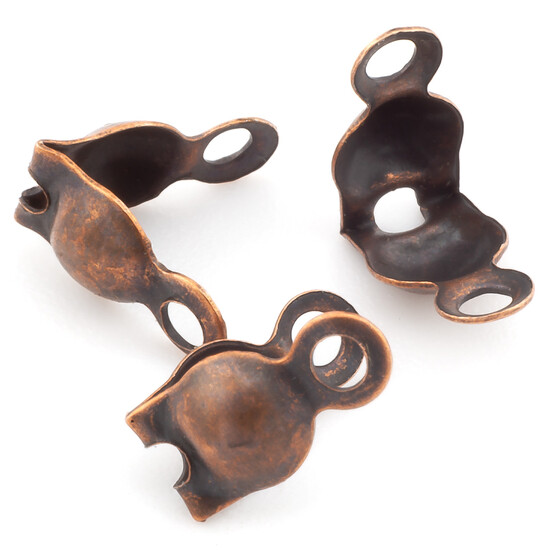 Каллоты +-100 шт. 7х4х3 мм Медный