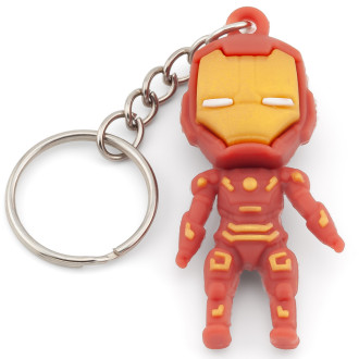 Брелок Железный человек, 1шт., размер 56х21мм, длина 112мм
