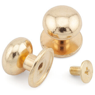 Винт кобурной 12х13х13 мм 4 шт. Золотистый