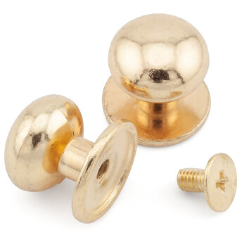 Винт кобурной 12х13х13 мм 4 шт. Золотистый