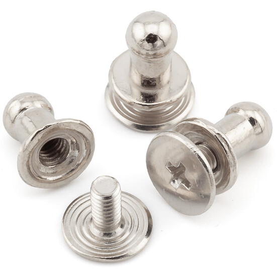 Винт кобурной 14 шт. 4х7,5х6,5 мм Платина