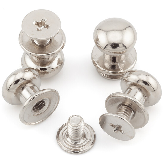 Винт кобурной 8 шт. 8х8,5х8,2 мм Платина
