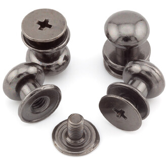 Винт кобурной 10х11х11 мм 4 шт. Черный Никель