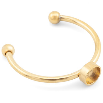 Основа под кольцо нержавеющая сталь 1 шт. 18х1,4 мм платформа 4 мм Золотистый