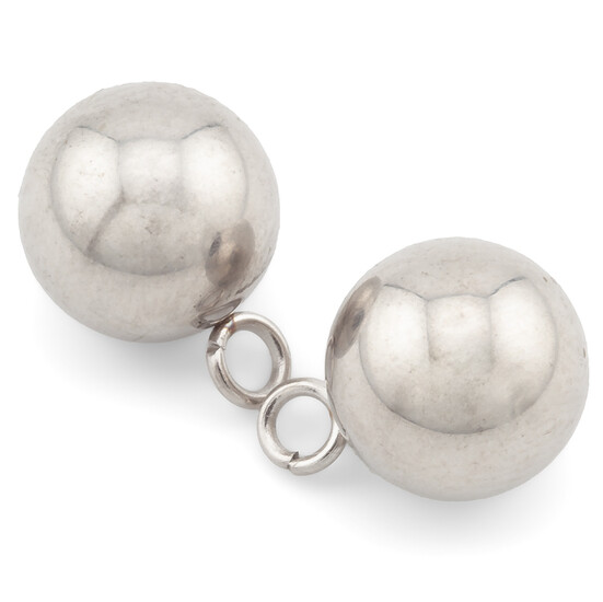 Подвеска Шарик нержавеющая сталь 10 шт. 8 мм Платина